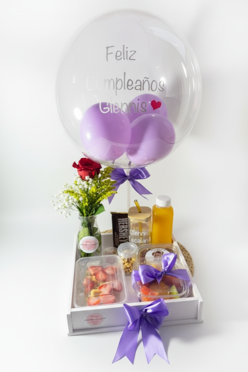 Desayuno Rosas & Amor de luna de miel